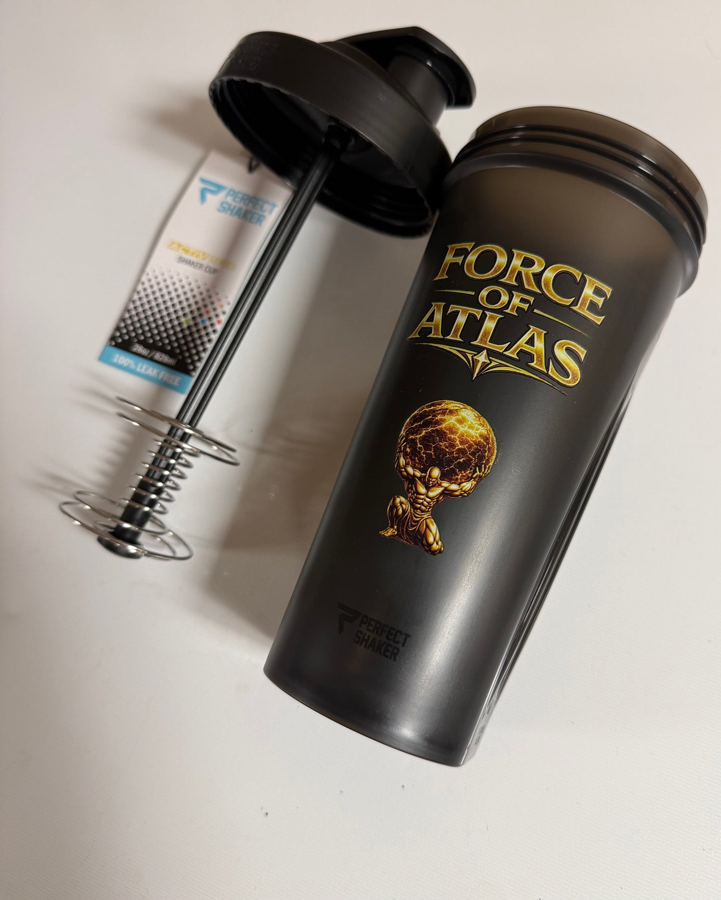 ㅤ FORCE OF ATLAS PerfectShaker ACTIV Series – 28oz / 828mL