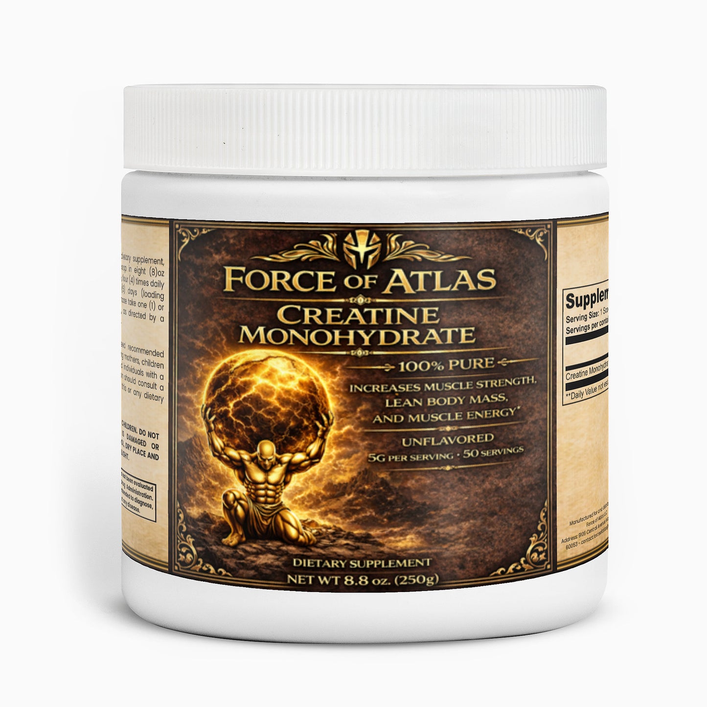 Force of Atlas - Creatine Monohydrate