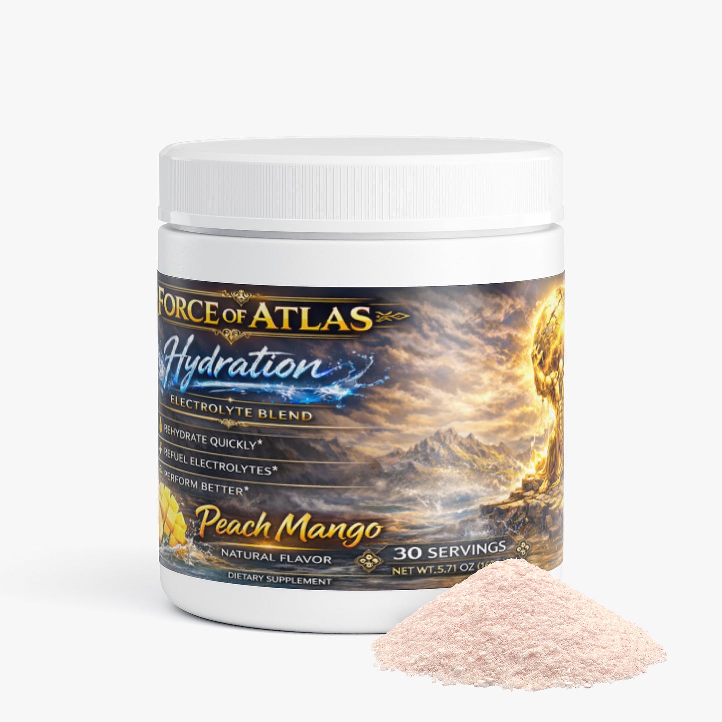 Force of Atlas HYDRATION - Peach Mango
