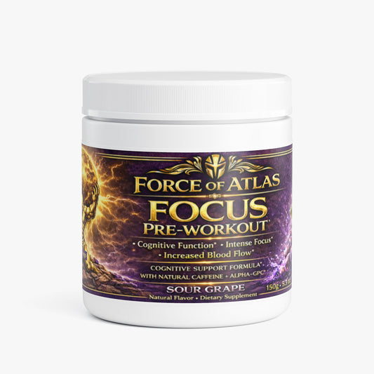 Force of Atlas Focus Pre-Workout - Sour Grape