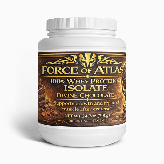 Force of Atlas Whey Protein Isolate - DIVINE CHOCOLATE