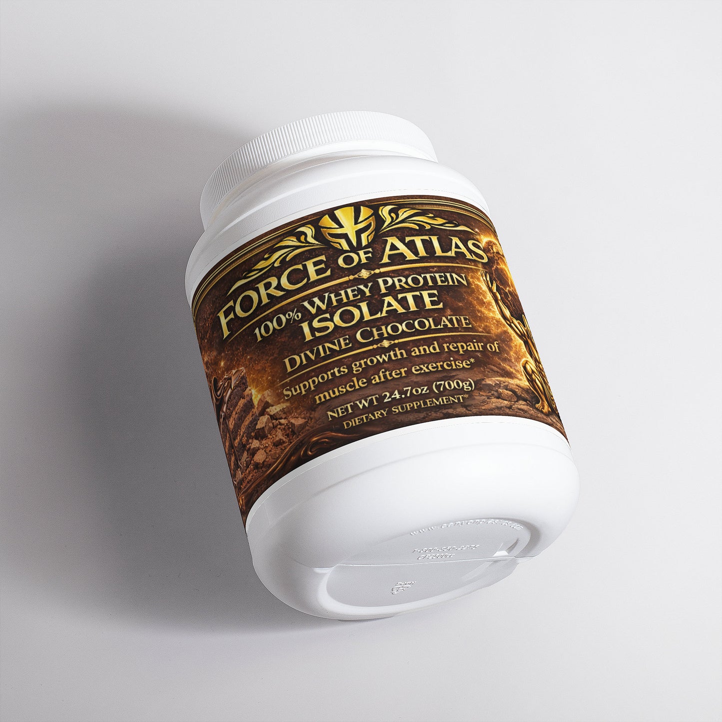 Force of Atlas Whey Protein Isolate - DIVINE CHOCOLATE