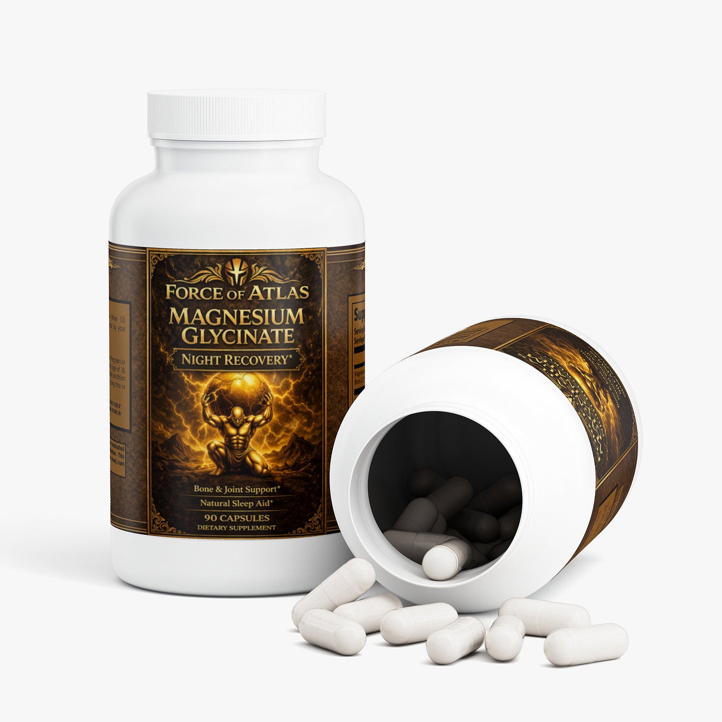 Force of Atlas Magnesium Glycinate — NIGHT RECOVERY