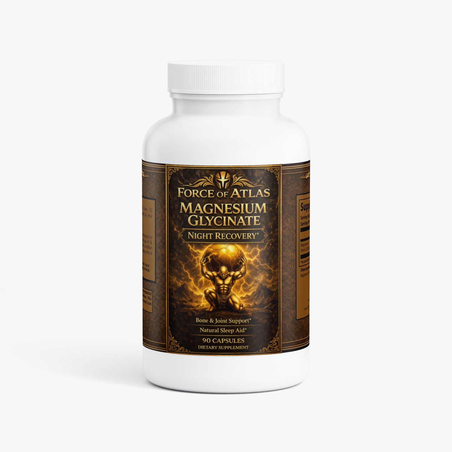 Force of Atlas Magnesium Glycinate — NIGHT RECOVERY