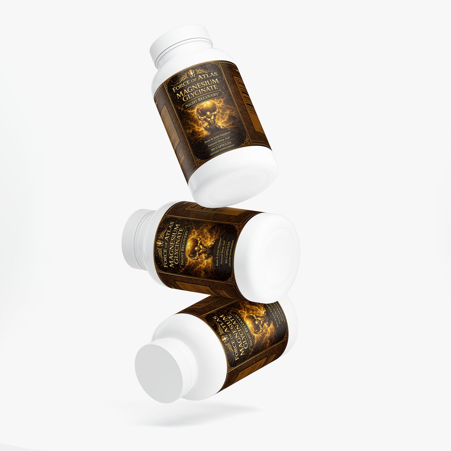 Force of Atlas Magnesium Glycinate — NIGHT RECOVERY