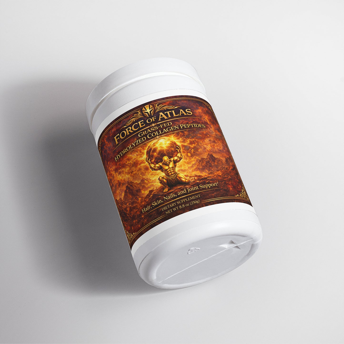 Force of Atlas: Grass-Fed Hydrolyzed Collagen Peptides