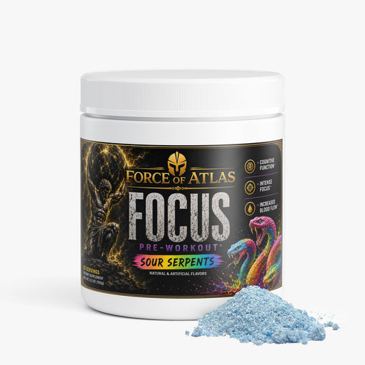 Force of Atlas Focus Pre-Workout - Sour Serpents