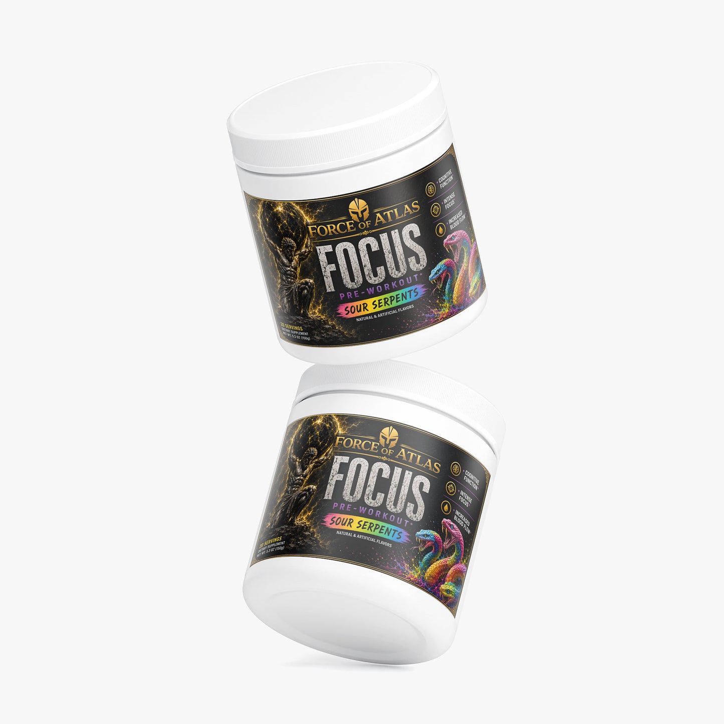 Force of Atlas Focus Pre-Workout - Sour Serpents