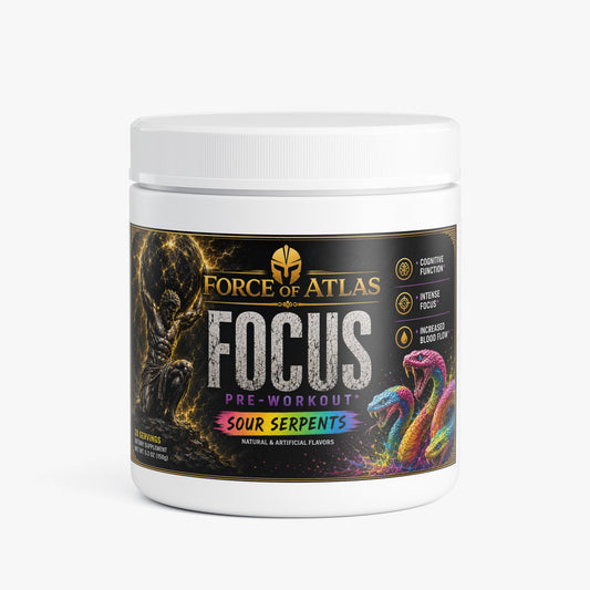 Force of Atlas Focus Pre-Workout - Sour Serpents