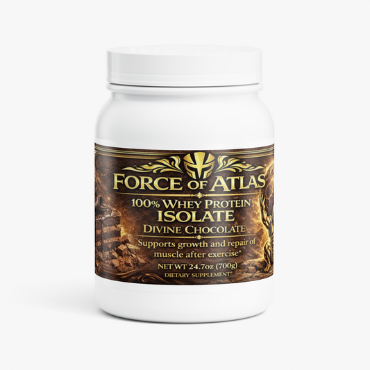 Force of Atlas Whey Protein Isolate - DIVINE CHOCOLATE