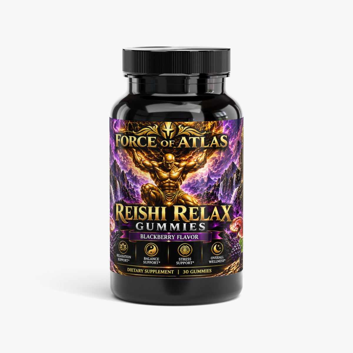 Force of Atlas - Reishi Relax Gummies