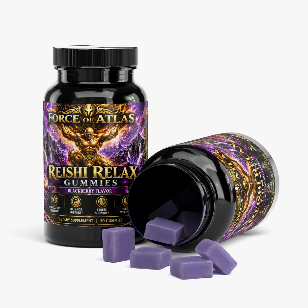 Force of Atlas - Reishi Relax Gummies