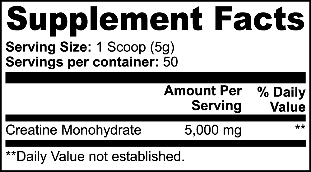 Force of Atlas - Creatine Monohydrate