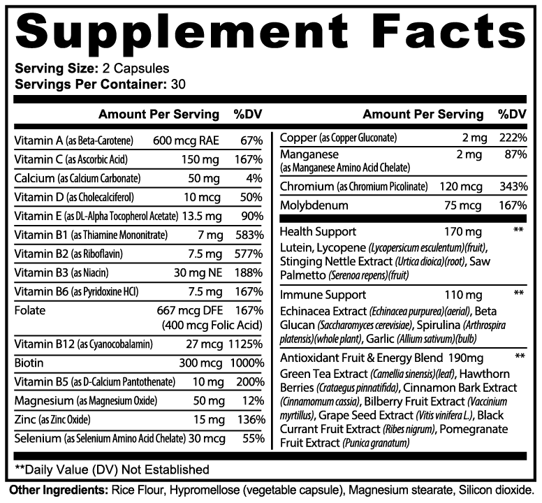 Force of Atlas Multivitamin - DAILY FOUNDATION